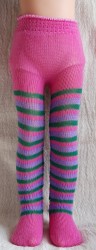 Колготки полосатые разноцветные для кукол 32 см, Paola Reina 84605