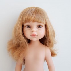 Кукла Даша б/о, 32 см - волнистые волосы, челка, глаза медовые, Paola Reina (062-14805) 14805