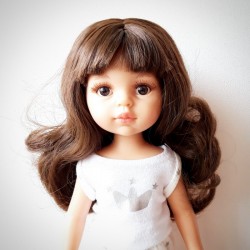 Кукла Кэрол в пижамке - волнистые волосы, челка, глаза карие, Paola Reina (13209) 13209
