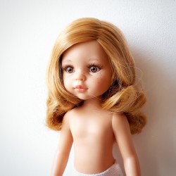 Кукла Даша б/о, 32 см - волнистые волосы, глаза медовые, веснушки, Paola Reina (141-14803) 14803