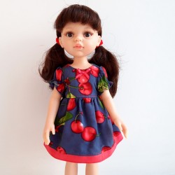Платье для кукол Paola Reina 32 см, ручная работа 