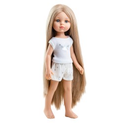 Кукла Карла - волосы до щиколоток. 32 см (в пижамке), Paola Reina 13212