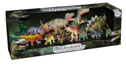 Игровой набор из 11 динозавров + дерево, Megasaurs  sv10804