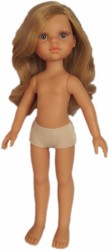 Кукла Карла б/о, 32 см - волнистые волосы, без челки, глаза серые, Paola Reina (арт. 14802) 14802